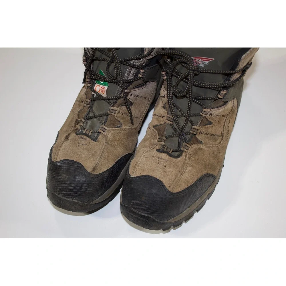 Red Wing Work Boots 3561 Mens Size 13 D Brown Waterproof Safety Toe EH PR SR